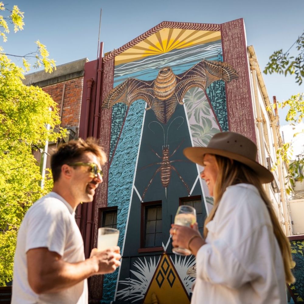 24 hours in Timaru city street art