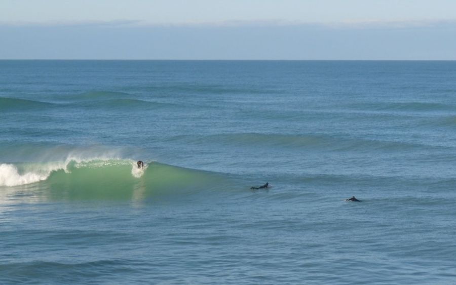 Surfing Timaru