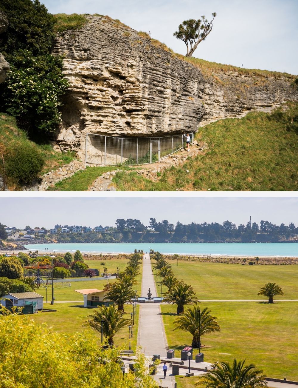 10 free things Māori Rock Art and Caroline Bay
