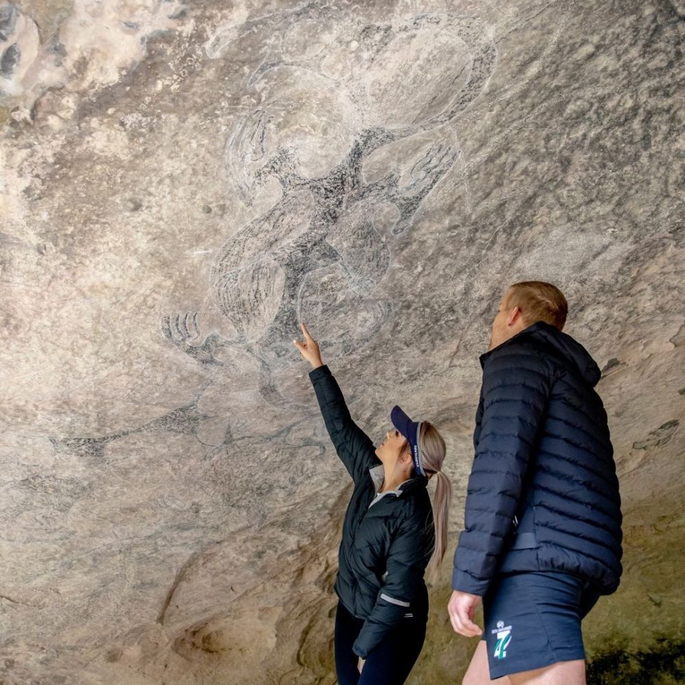 24 hours in Timaru city Te Ana Māori Rock Art Tour